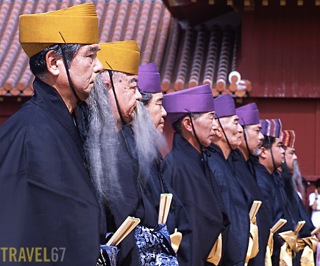 Shuri Castle New Year Festival, Okinawa, Japan