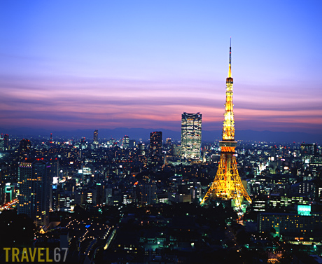 67tokyo45 Twilight in Tokyo