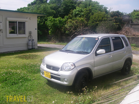 The loaner a Suzuki Kei 660cc 