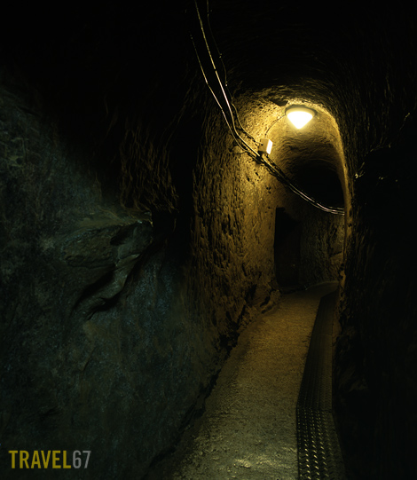 Japanese Navy Underground Headquarters. Naha, Okinawa