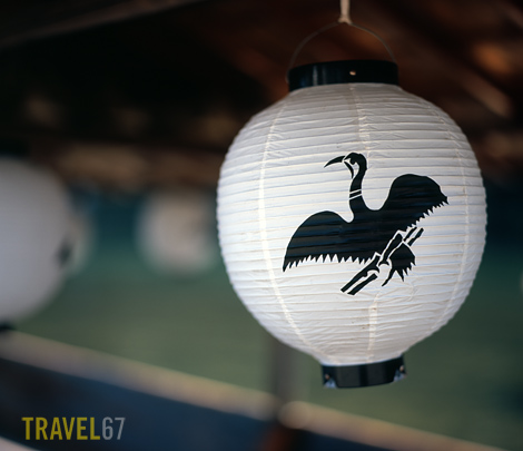 67kyo0102 blog Lantern on ukai boat