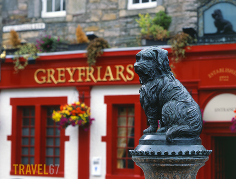 Greyfriars Bobby Statue, Edinburgh, Scotland