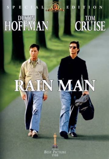 Rain Man Poster flip canvas horizontal