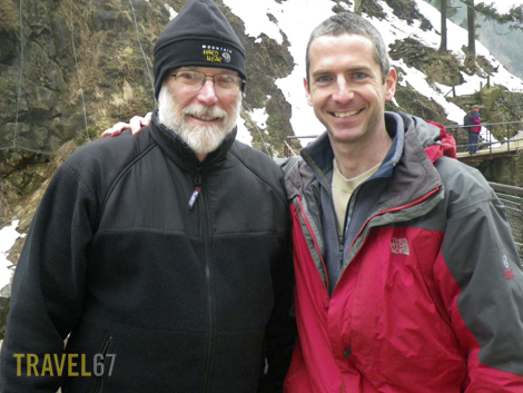 Jigokudani Onsen John Shaw and Chris Willson John Shaw and Chris Willson at Jigokudani Onsen