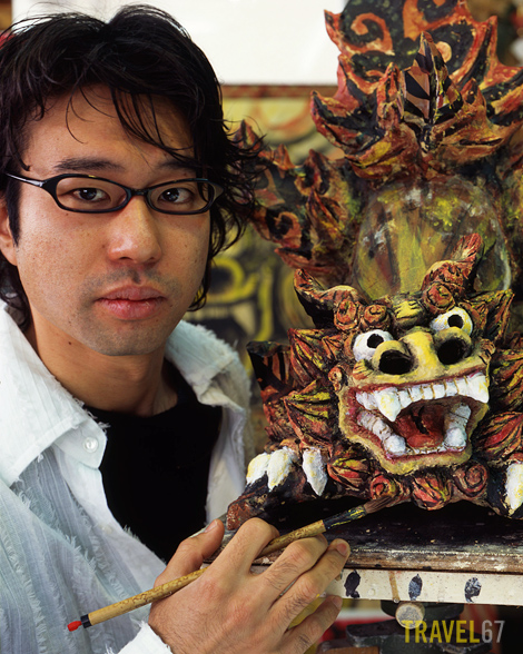 Mitsuo Miyagi Shisa Maker 1 Shisa Artist Mitsuo Miyagi