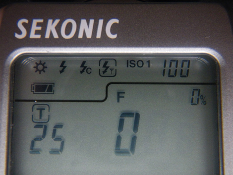 pocketwizard blog6 Sekonic L-358 in Wireless flash radio triggering mode