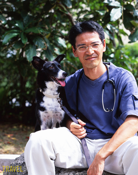 Veterinarian Takashi Nagamine