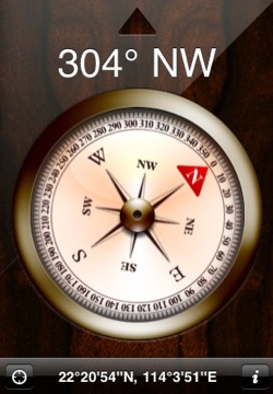 iphone compass