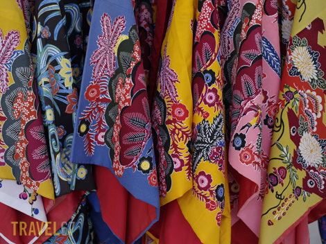 Okinawan Kimono at  Shuri Castle 645D 55mm