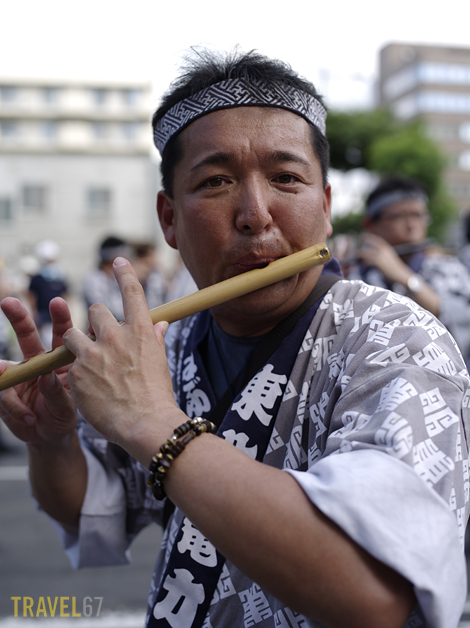Nebuta Matsuri Musician, Aomori City, Japan