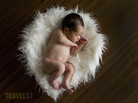 Newborn photo shoot: Baby Alec