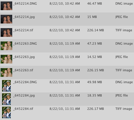Pentax 645D file sizes