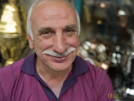Copperware Merchant - Istanbul, Turkey 