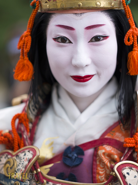 Jidai Matsuri, Festival of Ages, in Kyoto, Japan