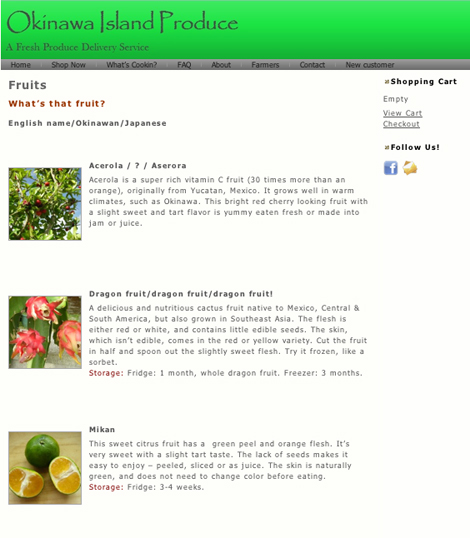 Okinawa Island Produce Okinawa Island Produce - Organic Fruits and Veggies Delivered to Your Door