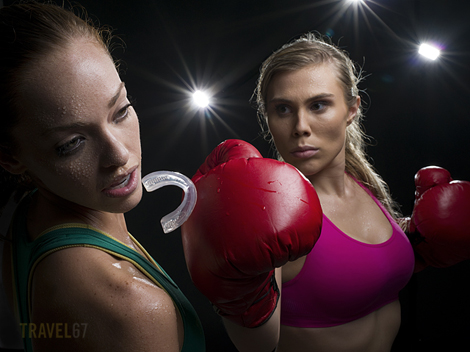 Women Boxing