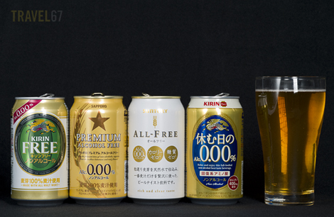 Japanese Alcohol Free Beer