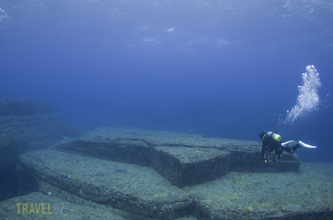 Yonaguni Monument, Okinawa - Turtle Sculpture