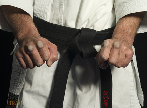 Gojuryu Karate 8th dan Masaji Taira. 