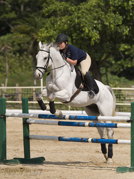 Alexis on Sky - Pick and Tuck Dressage and Eventing Team