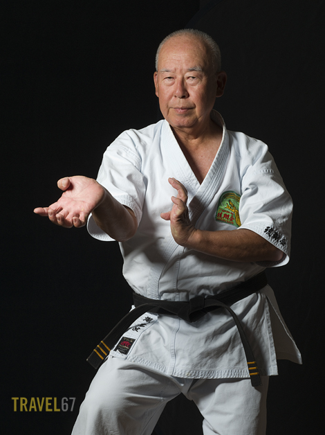 9th dan Gojuryu Karate Master Shigetoshi Senaha 