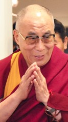 Dalai Lama in Okinawa Image property of Ryukyu Shimpo