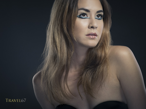 In the studio - Nina