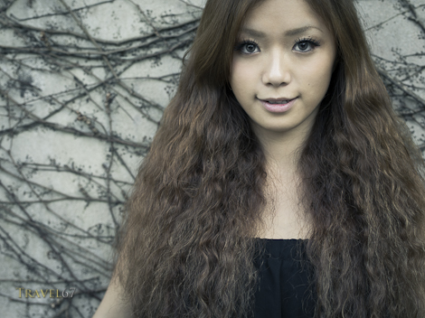 On location with Rie Tanaka