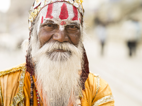Sadhu Holy Man - Varanasi, India