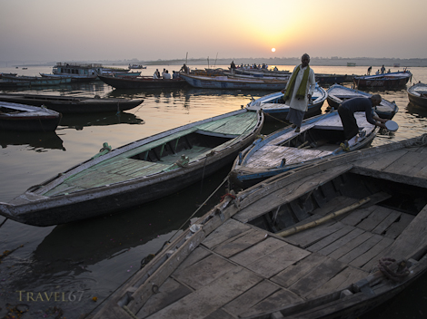 Dawn on the Ganges - Varanasi, India