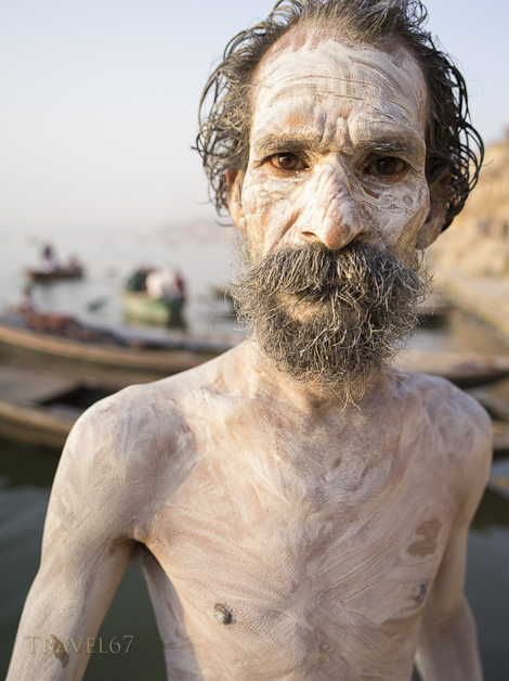 A Sadhu's Morning Ritual - Varanasi, India