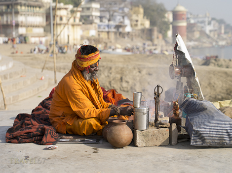 Sadhu Holy Man  - Varanasi, India