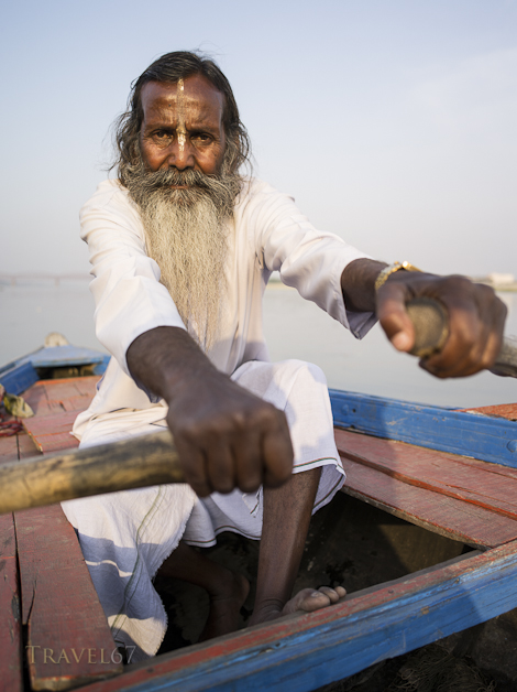 Baba Jee the River Ganges Boatman