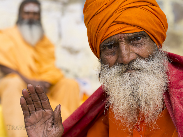 Two Sadhus - Varanasi, India