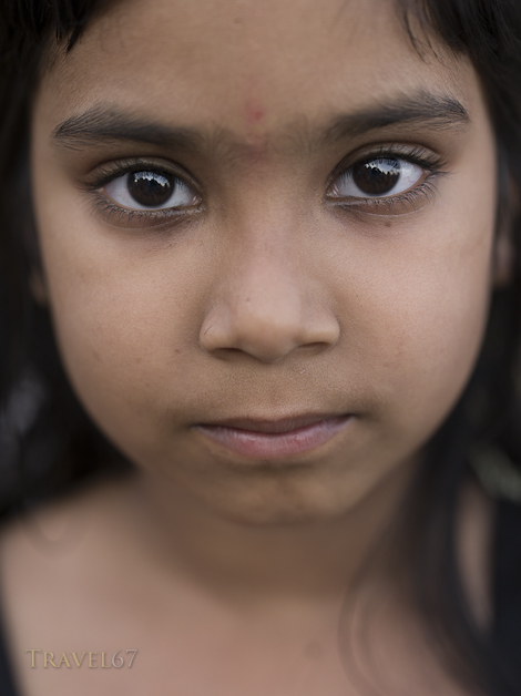 Young Girl on the Banks of the Ganges