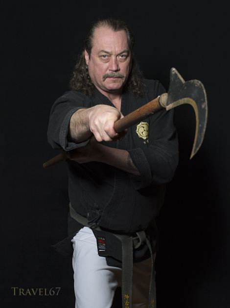 Neil Stolsmark 8th-dan Matayoshi Kobudo.