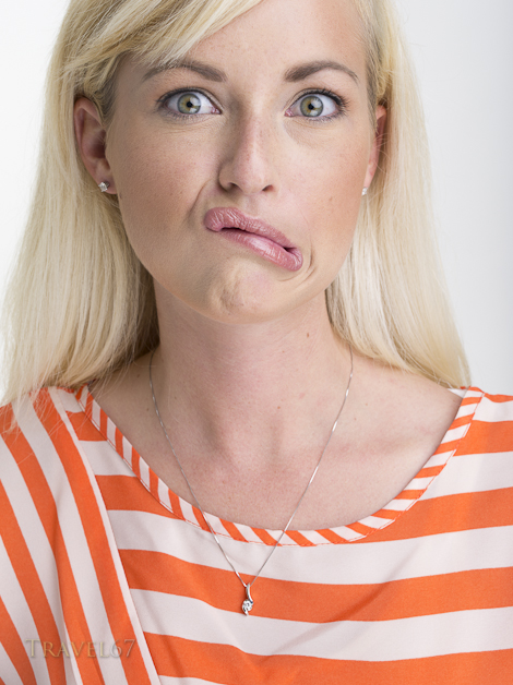 When smiles go wrong...