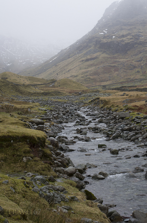 Seathwaite, nr Borrowdale, CumbriaWettesy place in England Seathwaite receives 124 inches (3.15m) of rain each year.