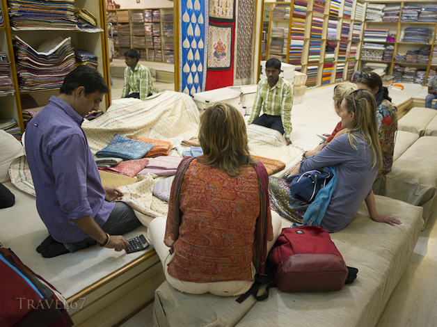 Textile Shop, Varanasi