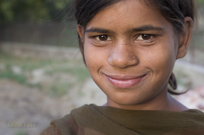 Indian Child, Agra, India