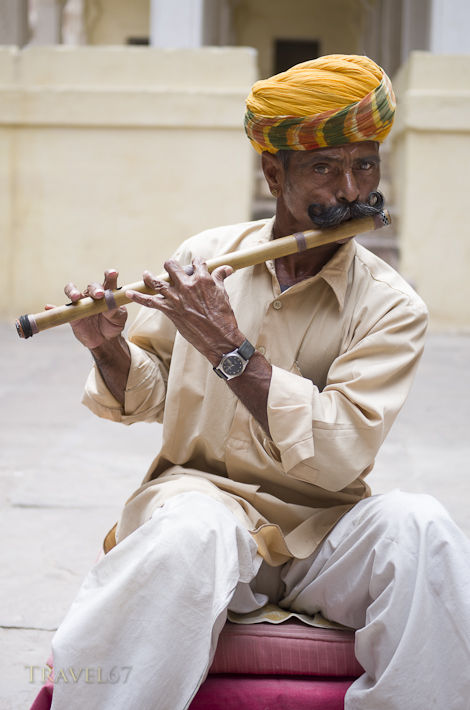 The Indian Flute Player