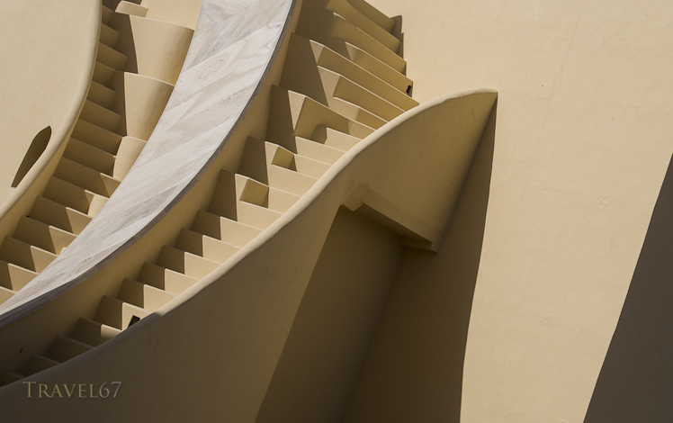 Astronomical Devices, at Jantar Mantar - Jaipur, Rajasthan, India