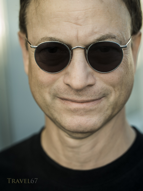 Gary Sinise on Okinawa to perform with the Lt. Dan Band for the US troops on Marine Corps Air Station Futenma.