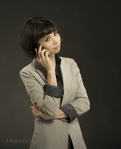 In the studio - Yuki