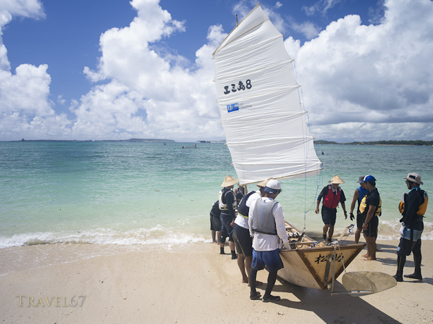 Sabani Boat Races in Ginoza, Okinawa