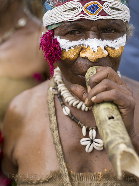 Gilpaunek Kolkole, Ele Culture Group, Chimbu Province - Goroka Show, Papua New Guinea