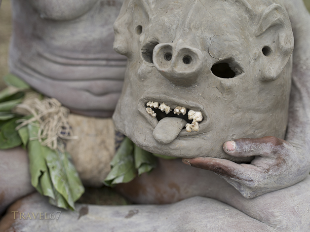 Asaro Mudmen Womens Culture Group, Daulo District, Eastern Highlands Province