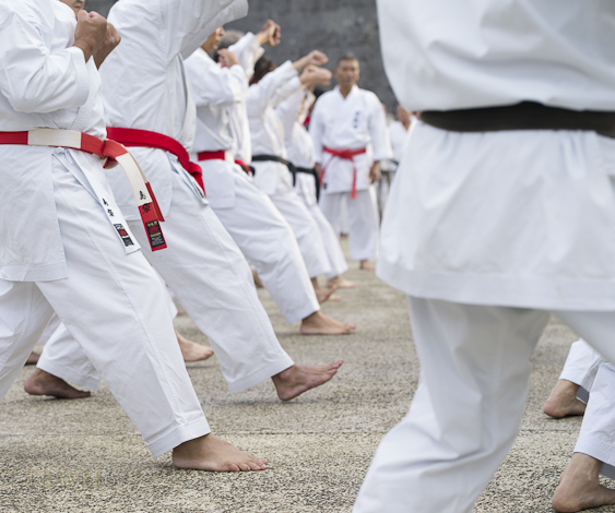 Karate Day Demonstrations at Shuri Castle, Naha, Okinawa