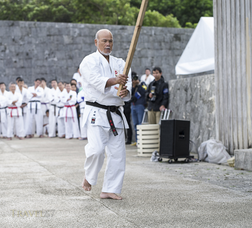 Karate Day Demonstrations at Shuri Castle, Naha, Okinawa