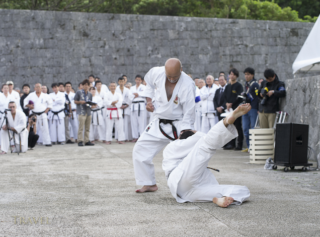 Karate Day Demonstrations at Shuri Castle, Naha, Okinawa